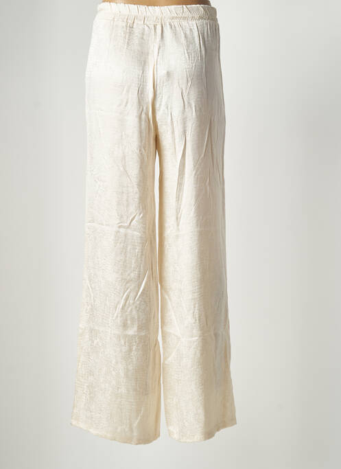 Pantalon larg bej ASTRID BLACK LABEL femeie