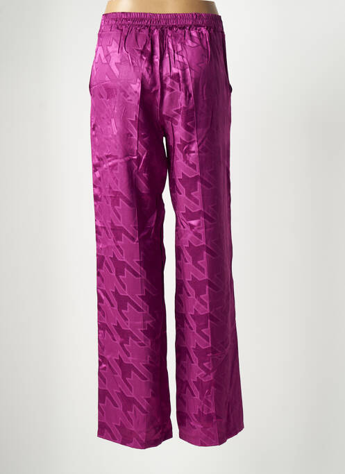 Pantalon drept violet AMELIE & AMELIE femeie