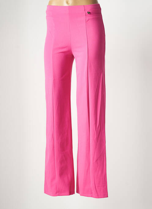 Pantalon evazat roz AMELIE & AMELIE femeie
