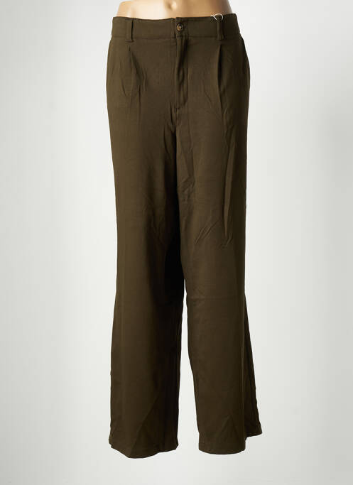 Pantalon larg verde S.OLIVER femeie