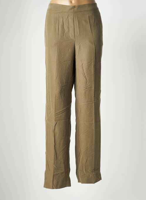 Pantalon drept verde MANGO femeie