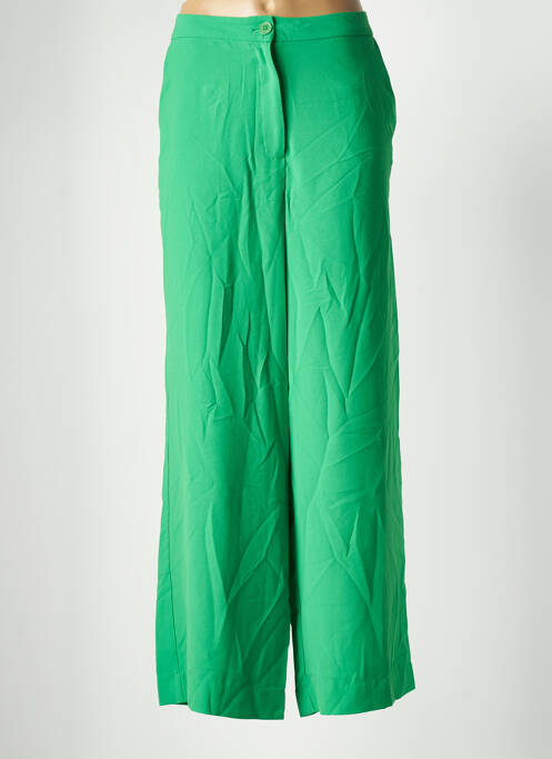 Pantalon larg verde JACQUELINE DE YONG femeie