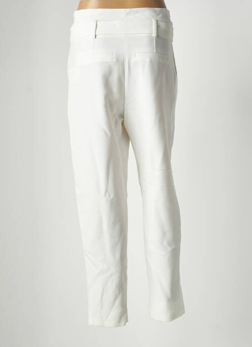 Pantalon slim alb MORGAN femeie