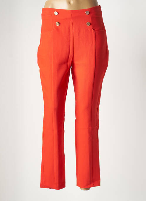 Pantalon 7/8 portocaliu MORGAN femeie