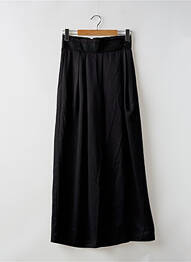 Pantalon evazat croială evazată negru NU JEANS femme