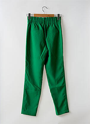 Pantalon drept talie elastică verde STREET ONE femeie