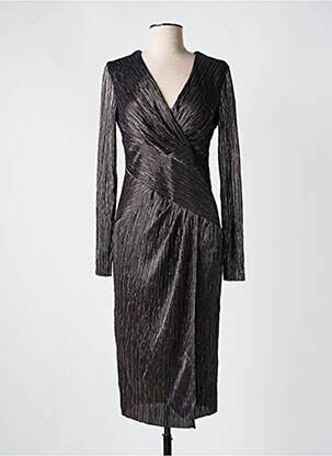 Rochie lungă mâneci lungi mâneci lungi gri JOSEPH RIBKOFF femeie