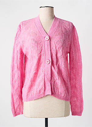 Vestă cu mâneci lungi roz MARIA BELLENTANI femeie