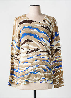 Pulover bej DIANE LAURY femeie