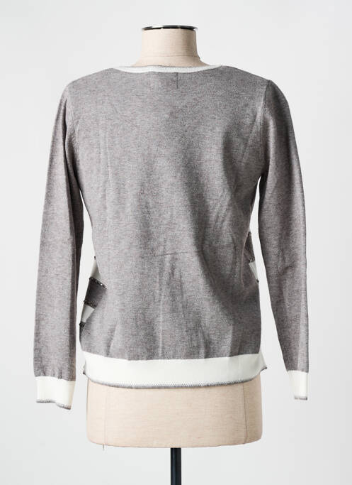 Twin-set gri LEO & UGO femeie