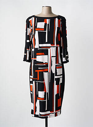 Rochie midi mâneci 3/4 mâneci 3/4 negru JOSEPH RIBKOFF femeie