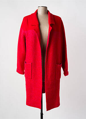 Vestă cu mâneci lungi roșu FUEGO WOMAN femeie