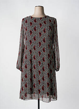 Rochie lungă maro GEVANA femeie