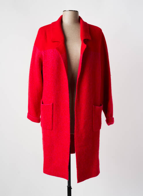 Vestă cu mâneci lungi roșu FUEGO WOMAN femeie