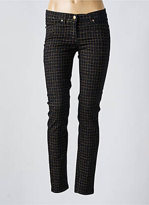 Pantalon slim buzunare negru TONI femeie