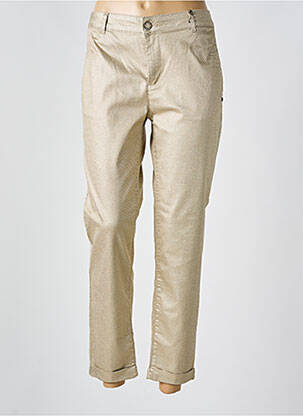 Pantalon 7/8 auriu EVA KAYAN femeie