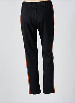 Pantalon slim talie elastică negru MARIA BELLENTANI femeie