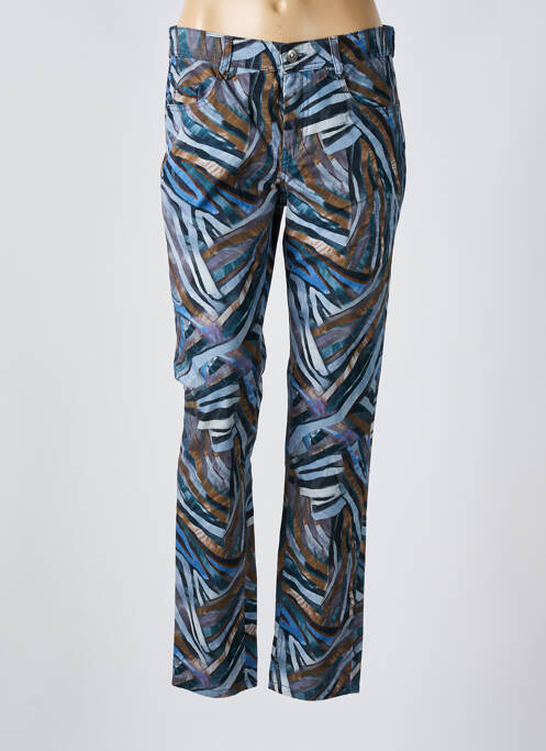 Pantalon drept albastru GARDEUR femeie