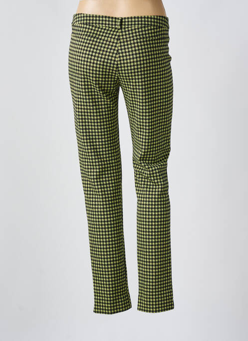 Pantalon slim verde MARIA BELLENTANI femeie