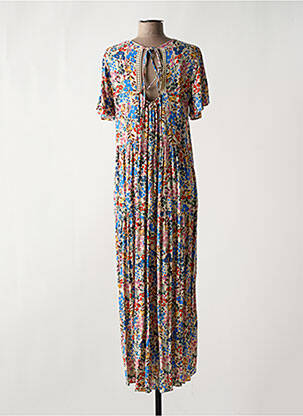 Rochie lungă mâneci scurte mâneci scurte bej ATELIER JAD femeie