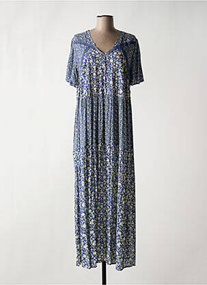 Rochie lungă albastru ATELIER JAD femeie