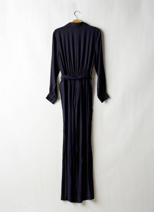 Salopetă-pantalon buzunare mâneci lungi albastru IDANO femme