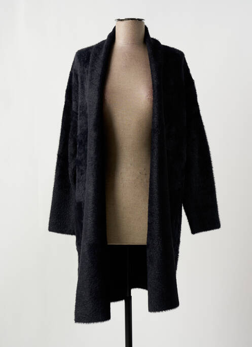 Vestă cu mâneci lungi negru MARINA V femeie