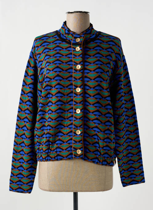 Vestă cu mâneci lungi albastru ALDO MARTIN'S femeie