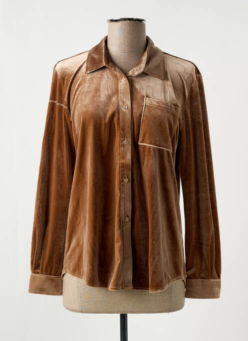 Cămașă maro SCARLET ROOS femeie