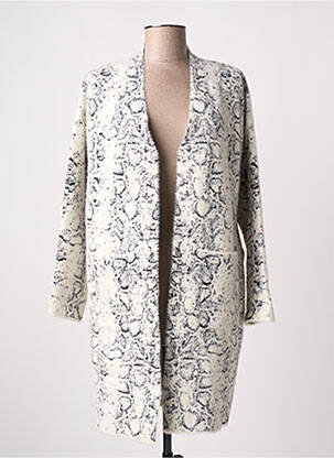 Palton lung gri MARINA V femeie