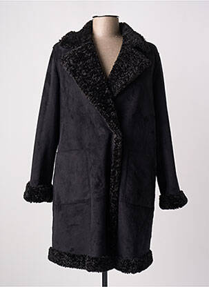 Palton lung negru PERSONA BY MARINA RINALDI femeie