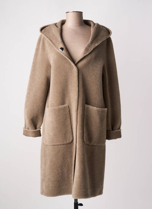 Palton lung maro OAKWOOD femeie