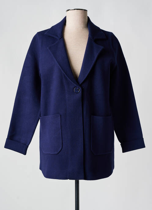 Vestă cu mâneci lungi albastru MARINA V femeie