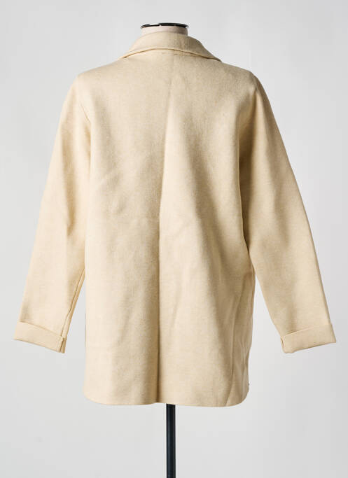 Vestă cu mâneci lungi bej MARINA V femeie