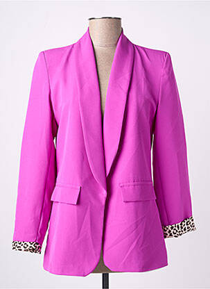 Jachete casual finisaj interior dublat roz JOLIFLY & JUSTINE Y femeie
