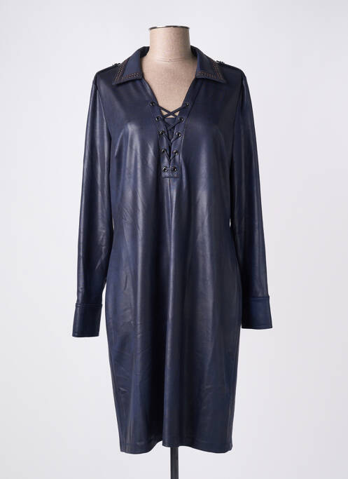 Rochie midi albastru EVA KAYAN femeie