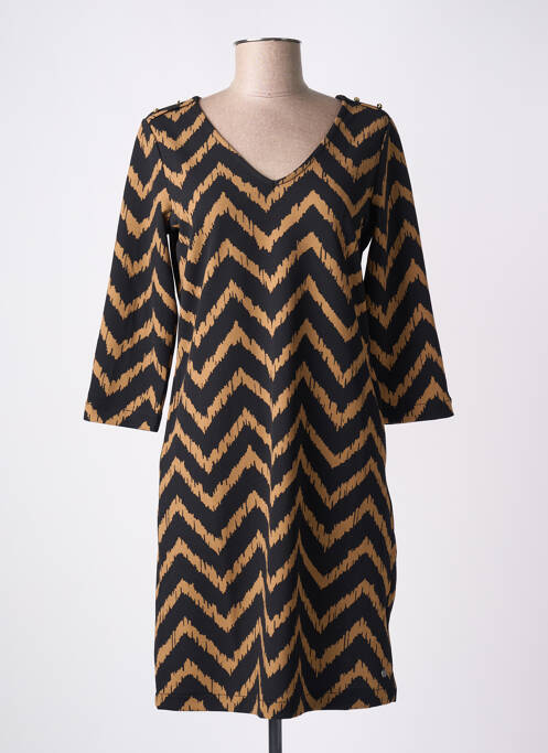 Rochie midi maro GARCIA femeie