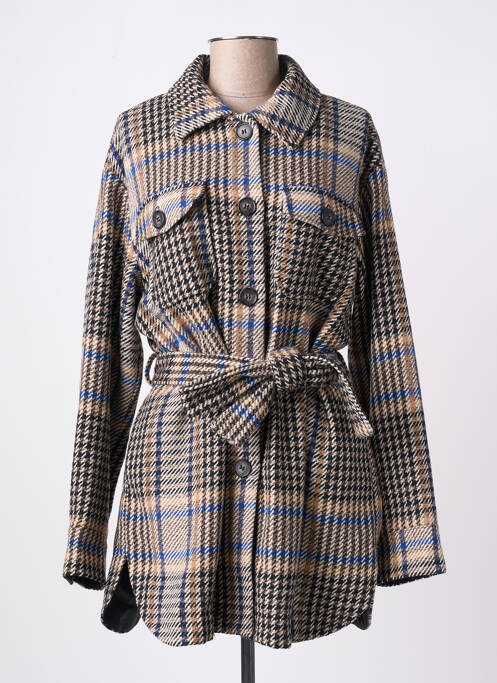 Palton scurt bej LA FEE MARABOUTEE femeie