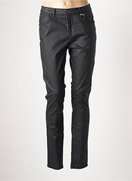 Pantalon slim elasticitate mărime normală negru GARCIA femme