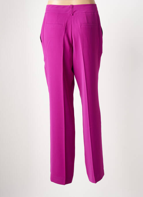 Pantalon drept violet EVA KAYAN femeie
