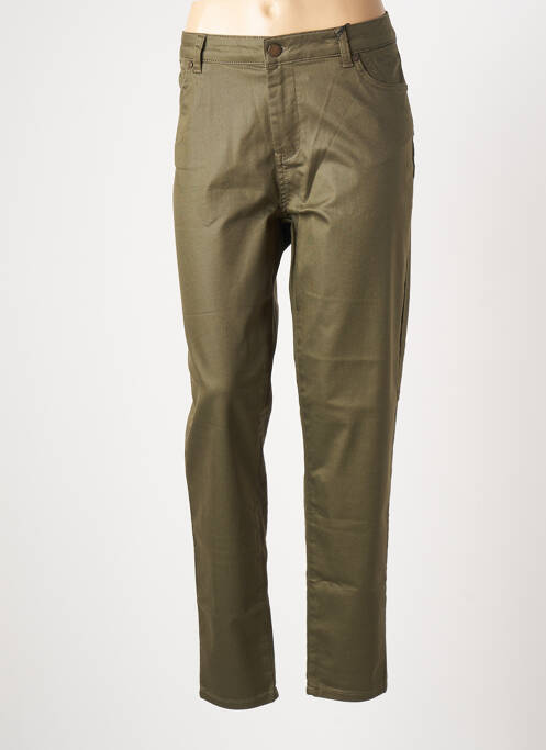 Pantalon drept verde EVA KAYAN femeie