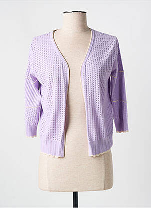 Vestă cu mâneci lungi mâneci 3/4 violet RODIER femeie