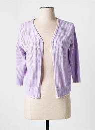 Vestă cu mâneci lungi mâneci 3/4 violet RODIER femme