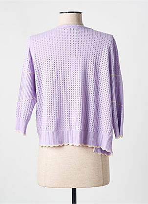 Vestă cu mâneci lungi mâneci 3/4 violet RODIER femeie