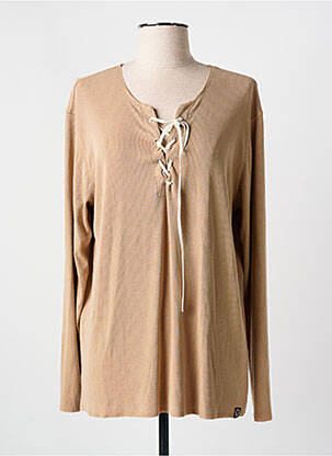 Tricou bej SWEET PANTS femeie