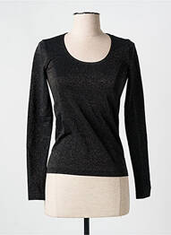 Top/caraco efect material satinat negru WOLFORD femme