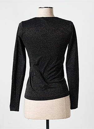 Top/caraco efect material satinat negru WOLFORD femeie