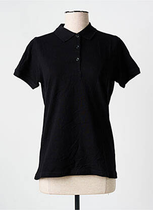 Polo negru TORRENTE femeie