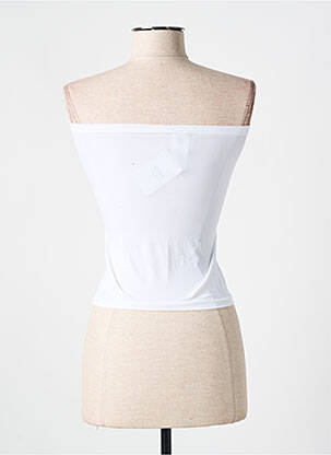 Top/caraco țesătură jersey alb WOLFORD femeie