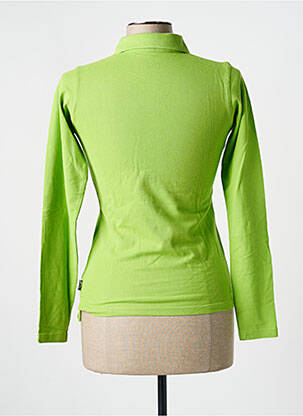 Polo mâneci lungi mâneci lungi verde SLAZENGER femeie
